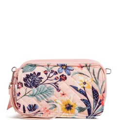 Handbags*Vera Bradley , RFID All in One Crossbody Bag Paradise Coral