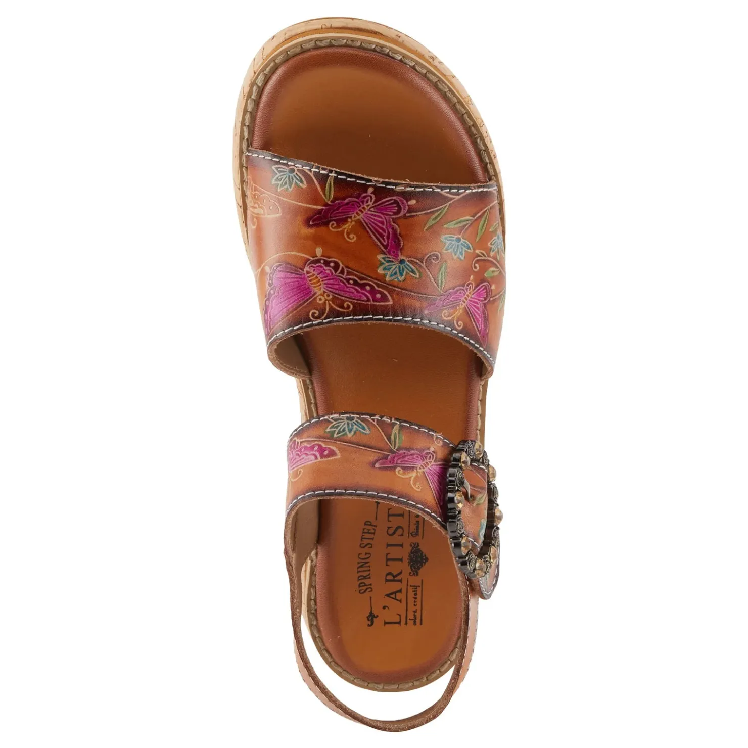 Women's L'Artiste By Spring Step Kenna Sandal|L Artiste Clearance