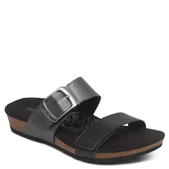 Footbed Sandals*Aetrex Women's , Daisy Sandal Black