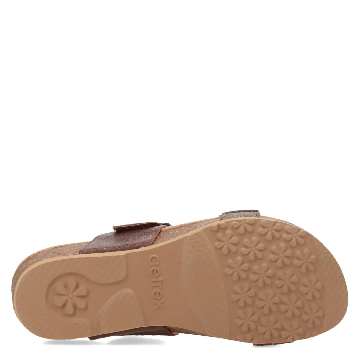 Footbed Sandals*Aetrex Women's , Daisy Sandal Brown