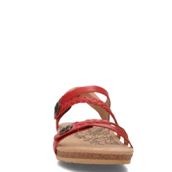 Footbed Sandals*Aetrex Women's , Jillian Sandal Red