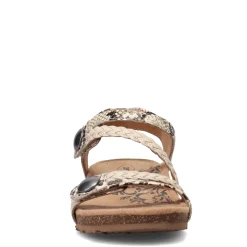 Wedges*Aetrex Women's , Jillian Sandal Snake
