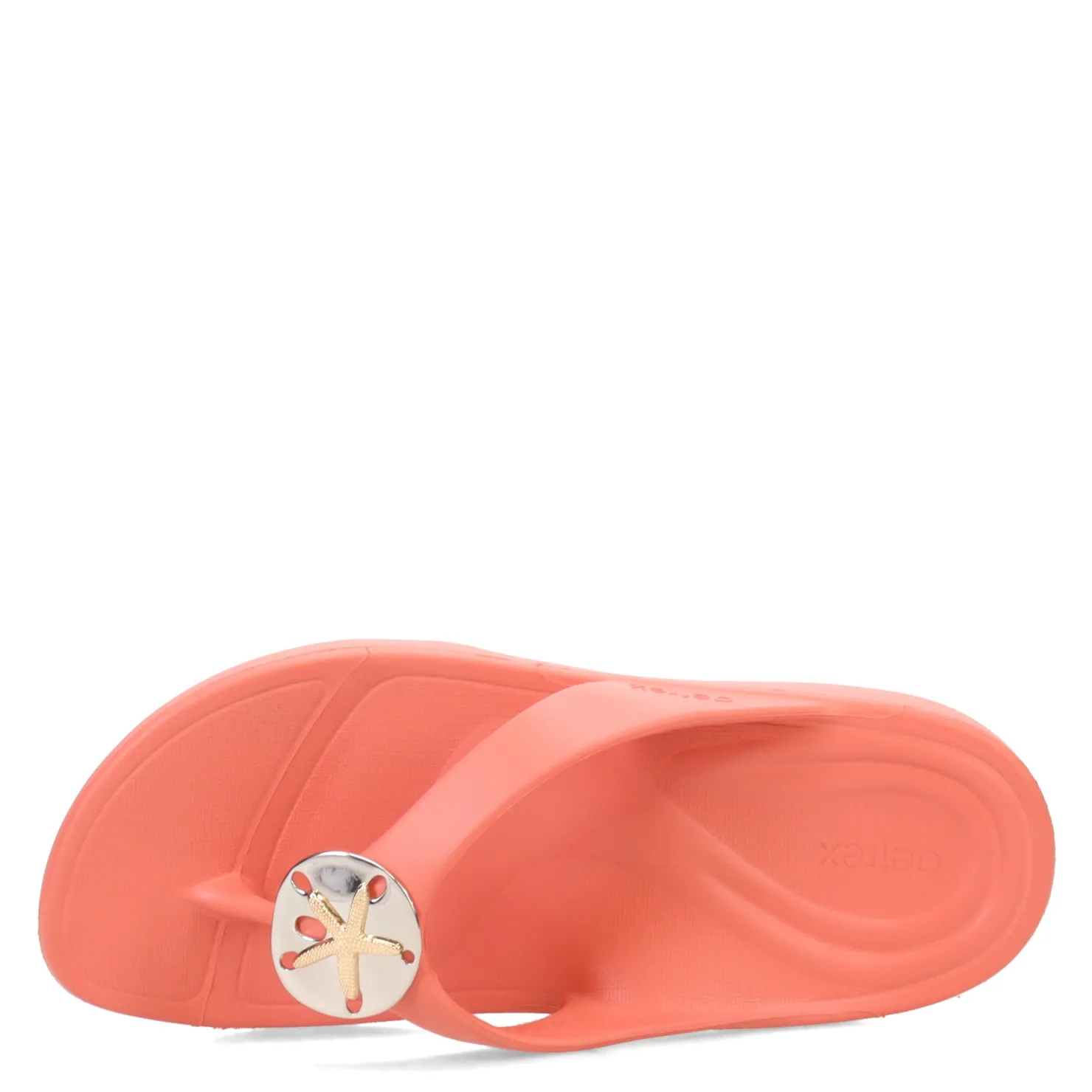Flip Flops*Aetrex Women's , Maui Sandal Coral