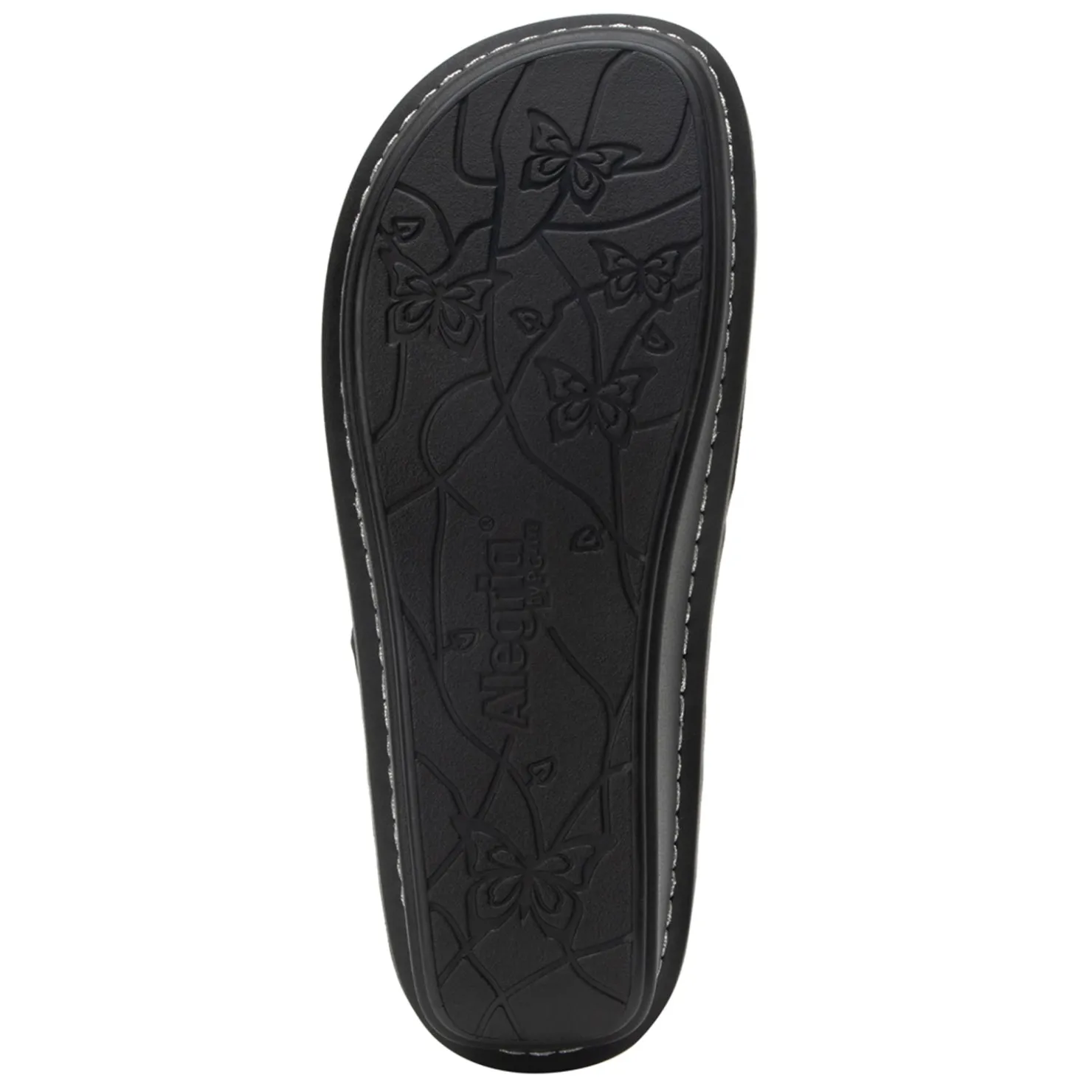 Wedges*Alegria Women's , Vella Sandal Oiled Black