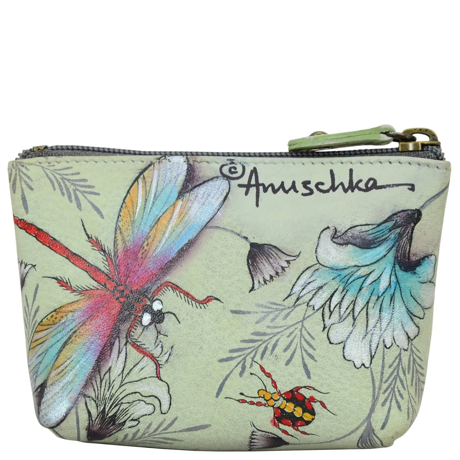 Wallets*Anuschka Women's , Coin Pouch Wonderous Wings