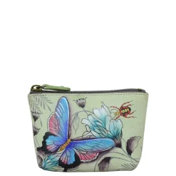 Wallets*Anuschka Women's , Coin Pouch Wonderous Wings