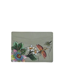 Wallets*Anuschka Women's , Credit Card Case Floral Passion