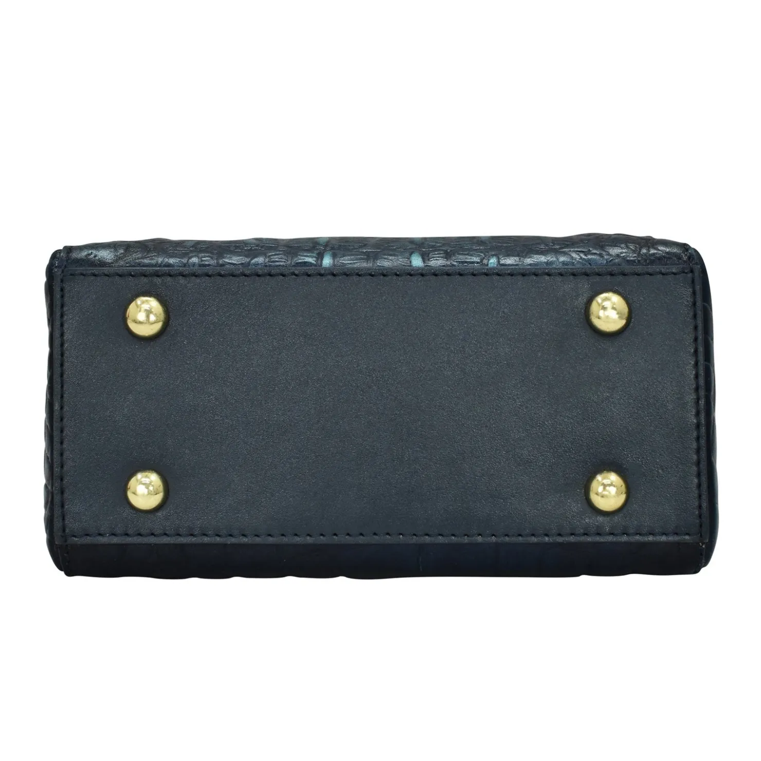 Handbags*Anuschka Women's , Croc Embossed Zip Around Travel Organizer Sapphire Croc