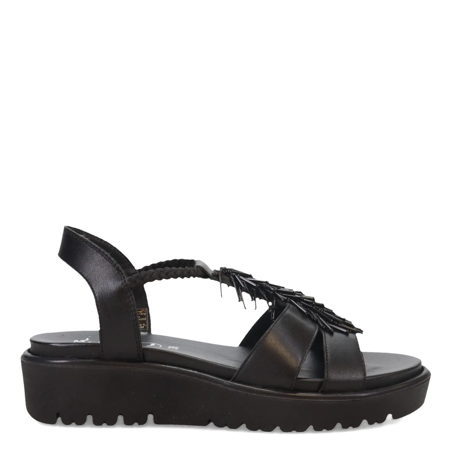 Wedges*Ara Shoes Women's ara, Bristol Sandal Black