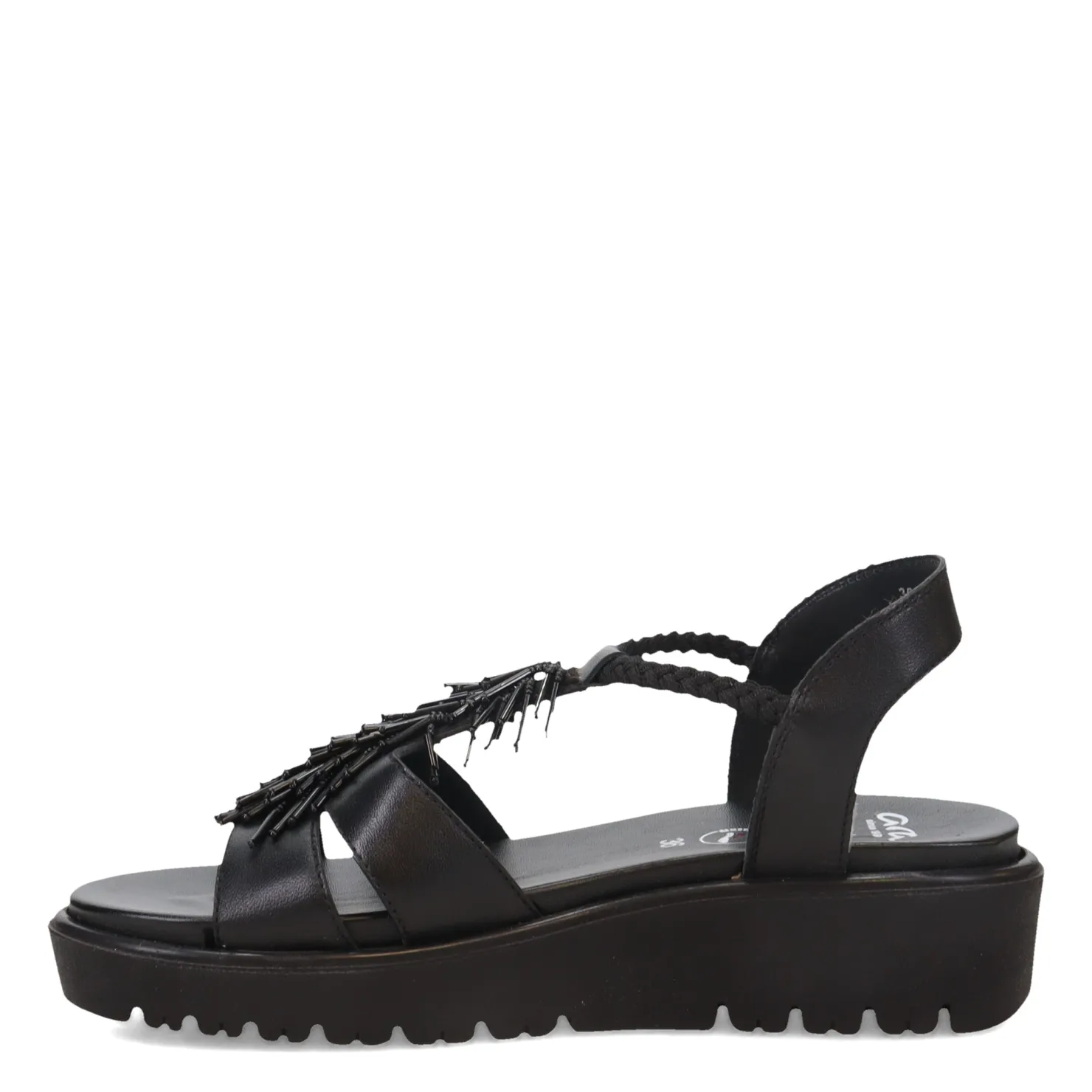 Wedges*Ara Shoes Women's ara, Bristol Sandal Black