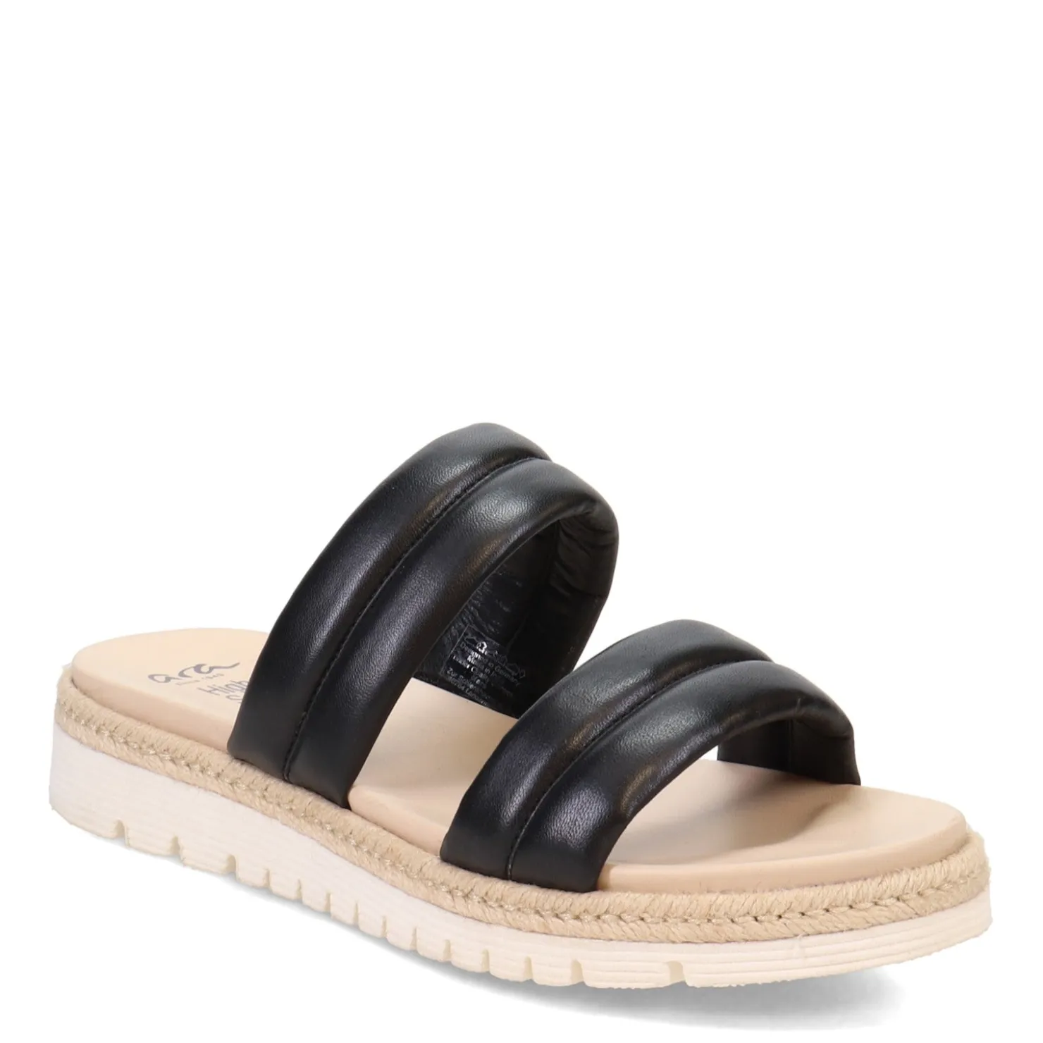 Footbed Sandals*Ara Shoes Women's ara, June Sandal Black