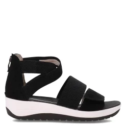 Wedges*ara Women's , Naples Sandal Black