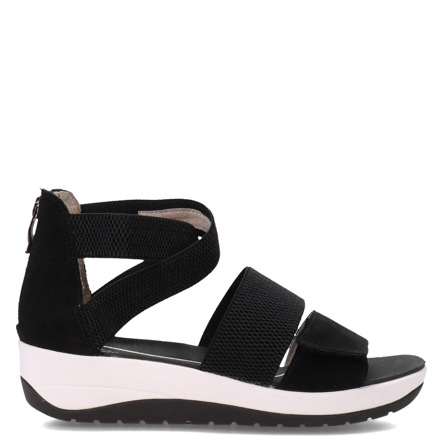 Wedges*ara Women's , Naples Sandal Black
