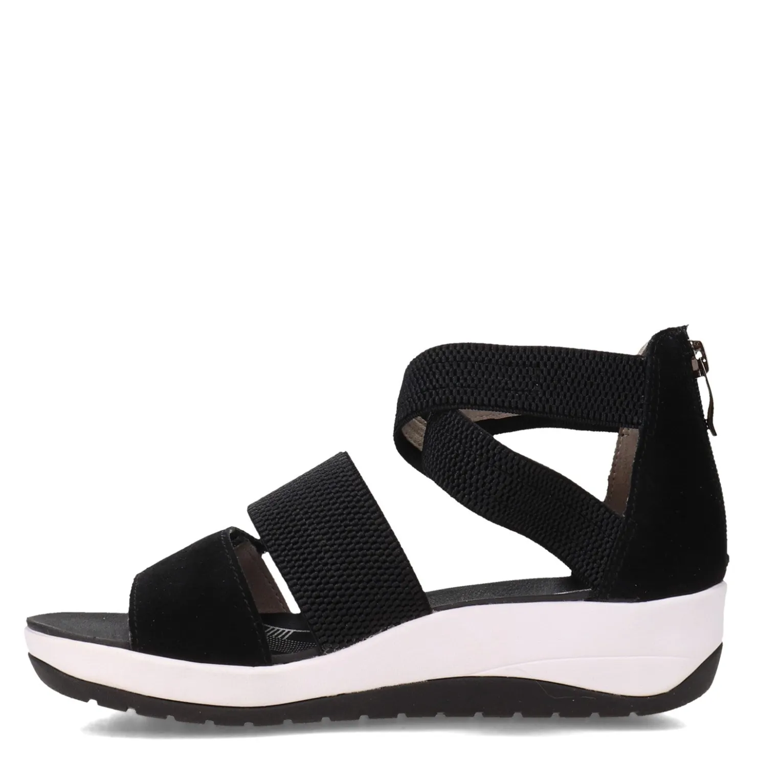 Wedges*ara Women's , Naples Sandal Black