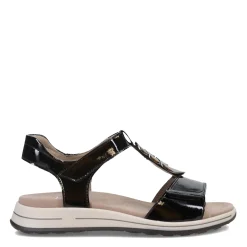 Footbed Sandals*Ara Shoes Women's ara, Oregon Sandal Black