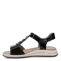 Footbed Sandals*Ara Shoes Women's ara, Oregon Sandal Black