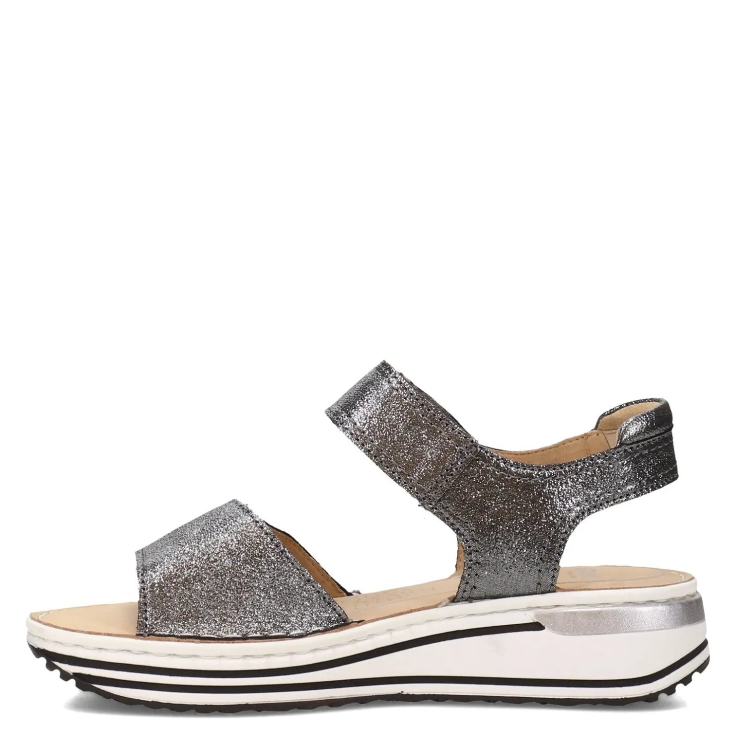 Wedges*Ara Shoes Women's ara, Salem Sandal Silver