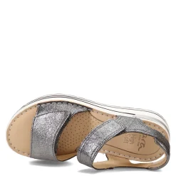 Wedges*Ara Shoes Women's ara, Salem Sandal Silver
