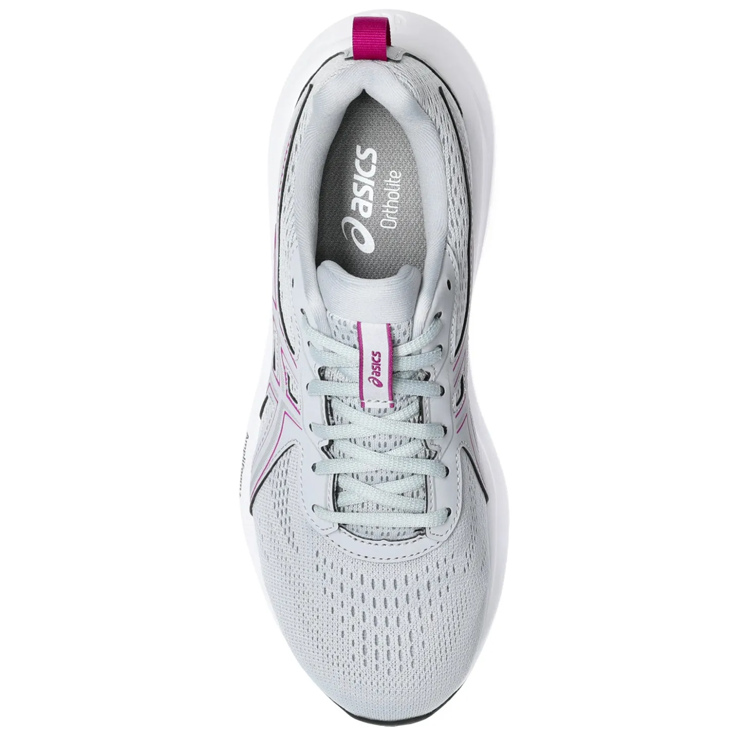 Running*ASICS Women's , GEL-Contend 9 Running Shoe - Wide Width Piedmont Grey/Purple Spectrum