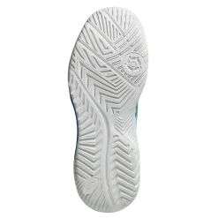 Court*ASICS Women's , GEL-Dedicate 8 Pickleball Shoe - Wide Width White/Teal Blue