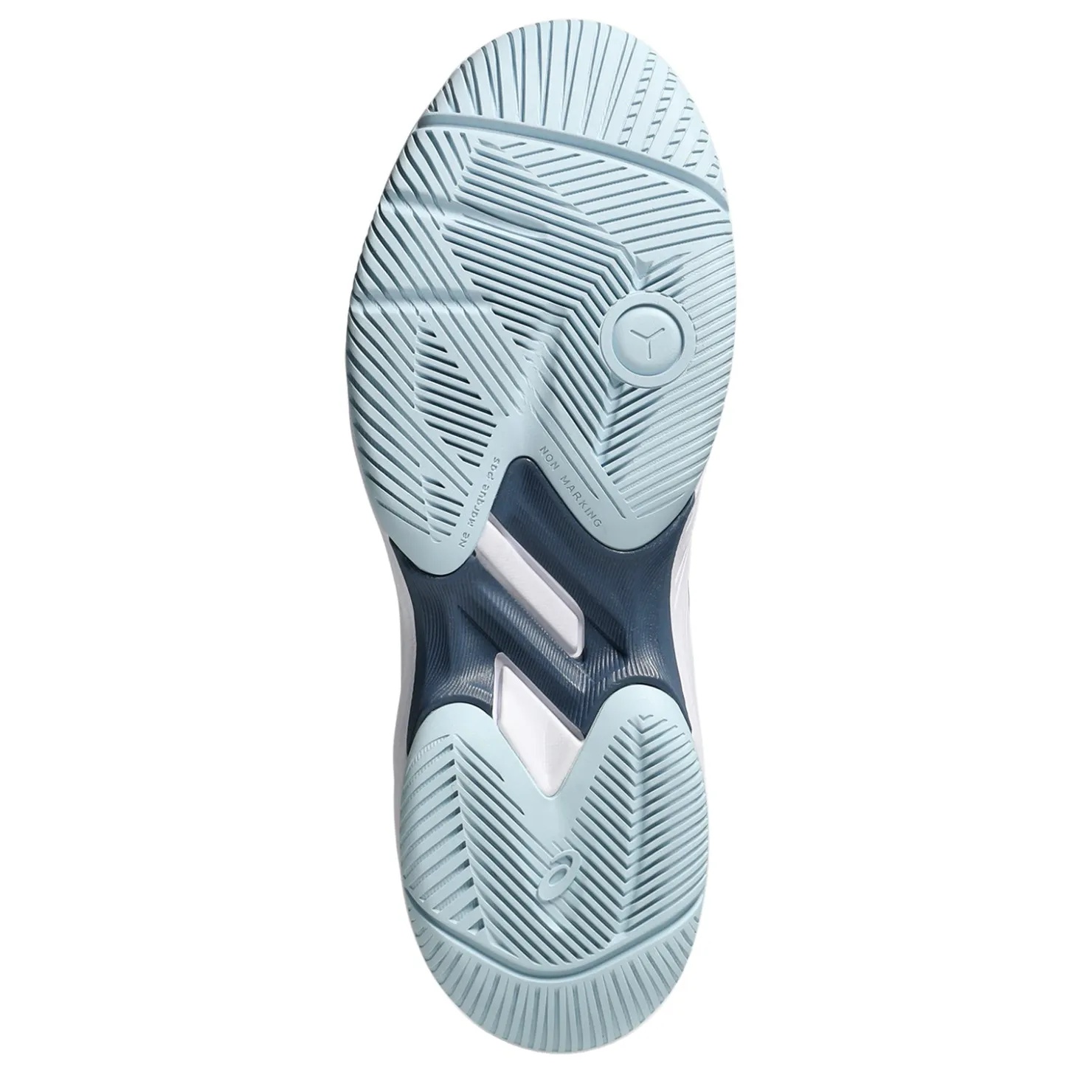 Court*ASICS Women's , GEL-Game 9 Pickleball Shoe White/Vintage Indigo