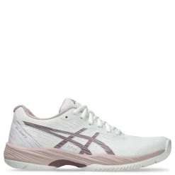 Court*ASICS Women's , GEL-Game 9 Tennis Shoe White/Dusty Mauve