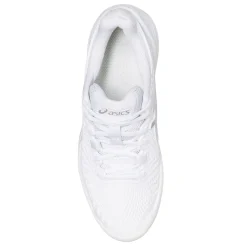 Court*ASICS Women's , GEL-Resolution 9 Tennis Shoe White/Pure Silver