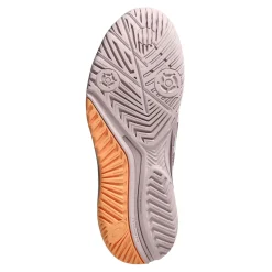 Court*ASICS Women's , GEL-Resolution 9 Tennis Shoe - Wide Width Watershed Rose/White