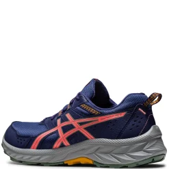 Trail & Hiking*ASICS Women's , GEL-Venture 9 Trail Running Shoe Indigo Blue/Papaya