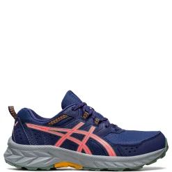 Trail & Hiking*ASICS Women's , GEL-Venture 9 Trail Running Shoe - Wide Width Indigo Blue/Papaya