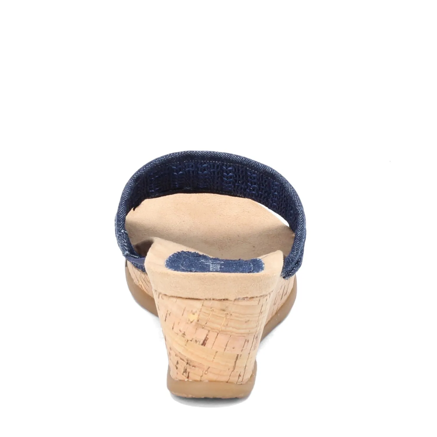 Wedges*Baretraps Women's , Flossey Slide Denim
