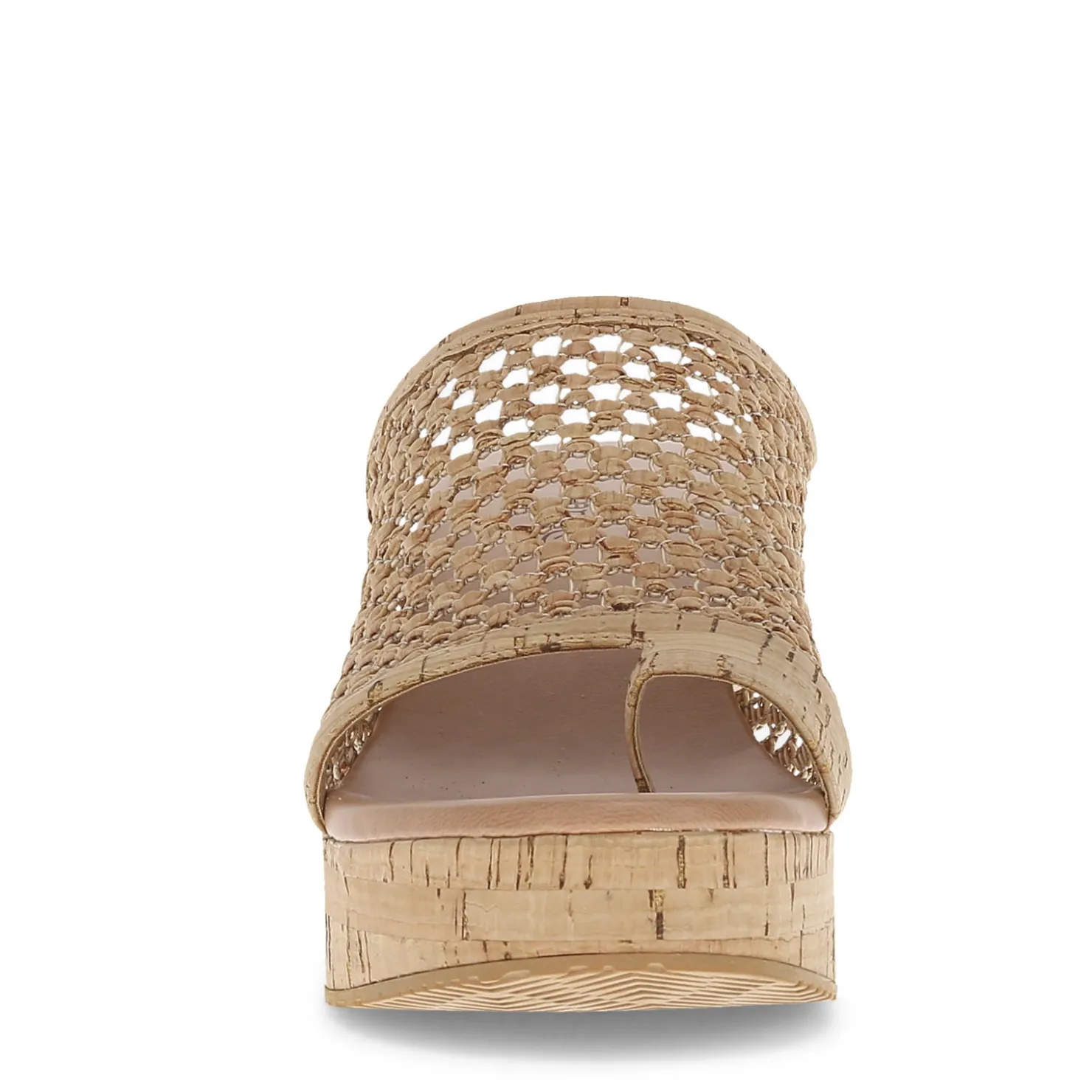 Wedges*Baretraps Women's , Michaela Sandal Natural Cork