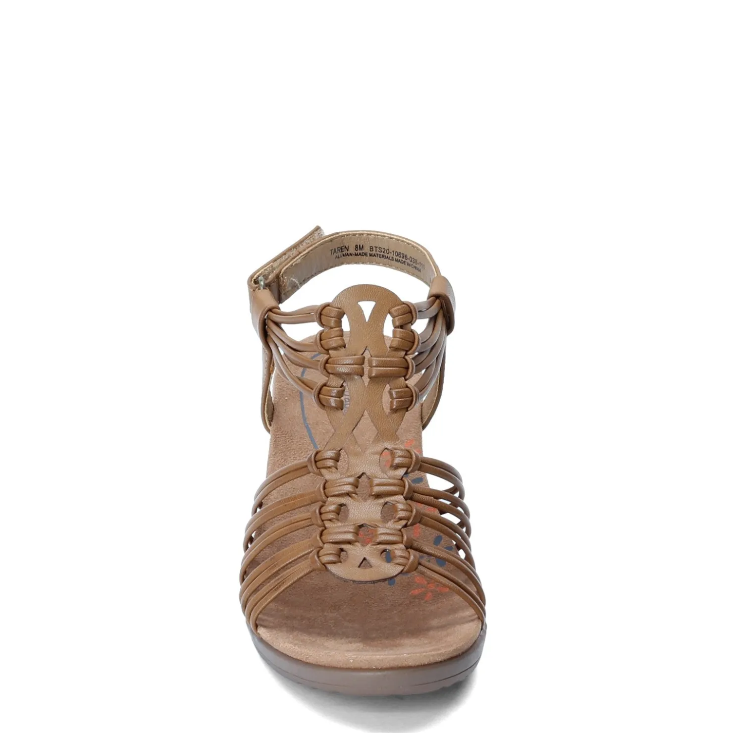 Wedges*Baretraps Women's , Taren Sandal Auburn