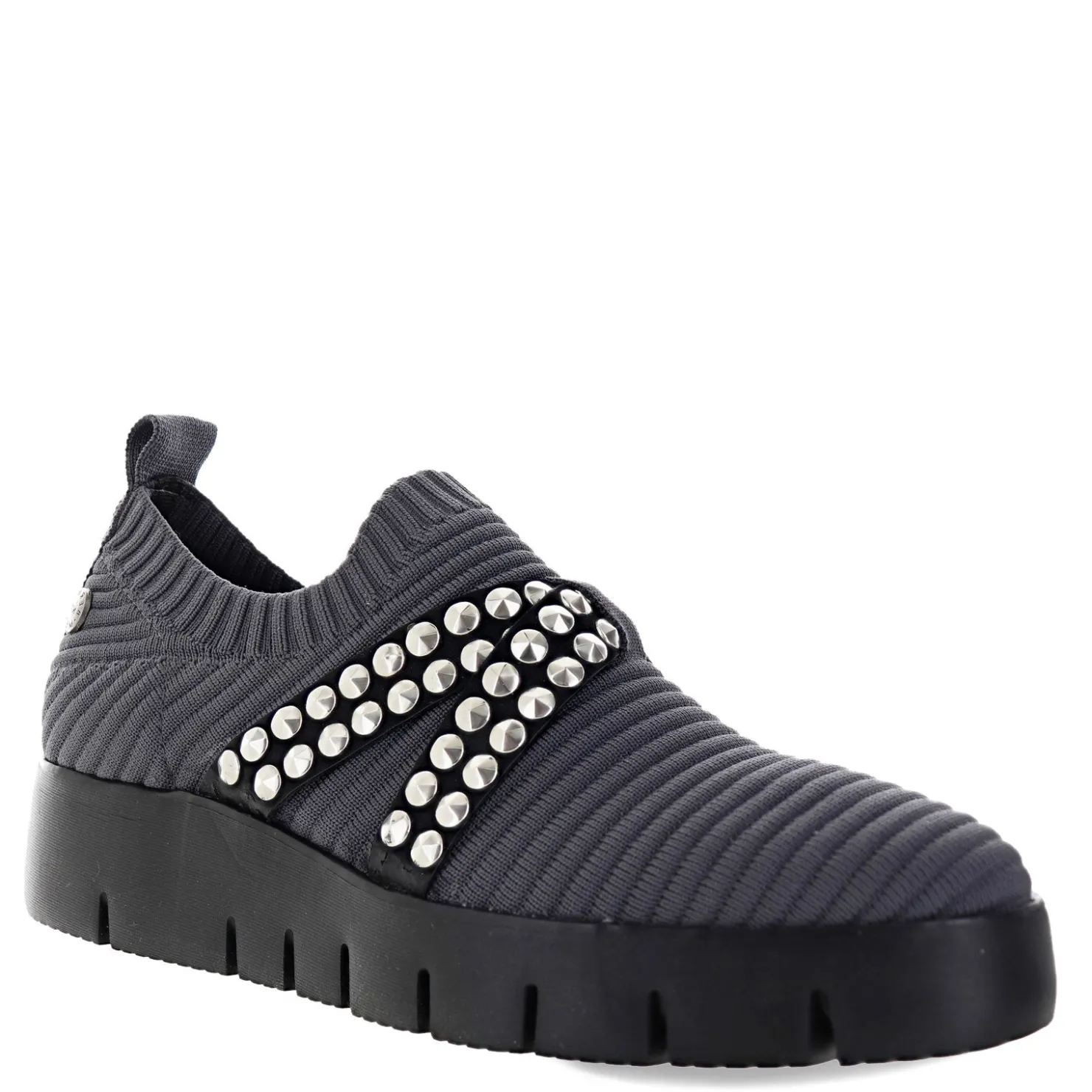 Fashion & Street*Bernie Mev Women's , FX Galaxy Slip-On Dark Grey