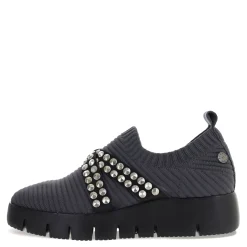 Fashion & Street*Bernie Mev Women's , FX Galaxy Slip-On Dark Grey