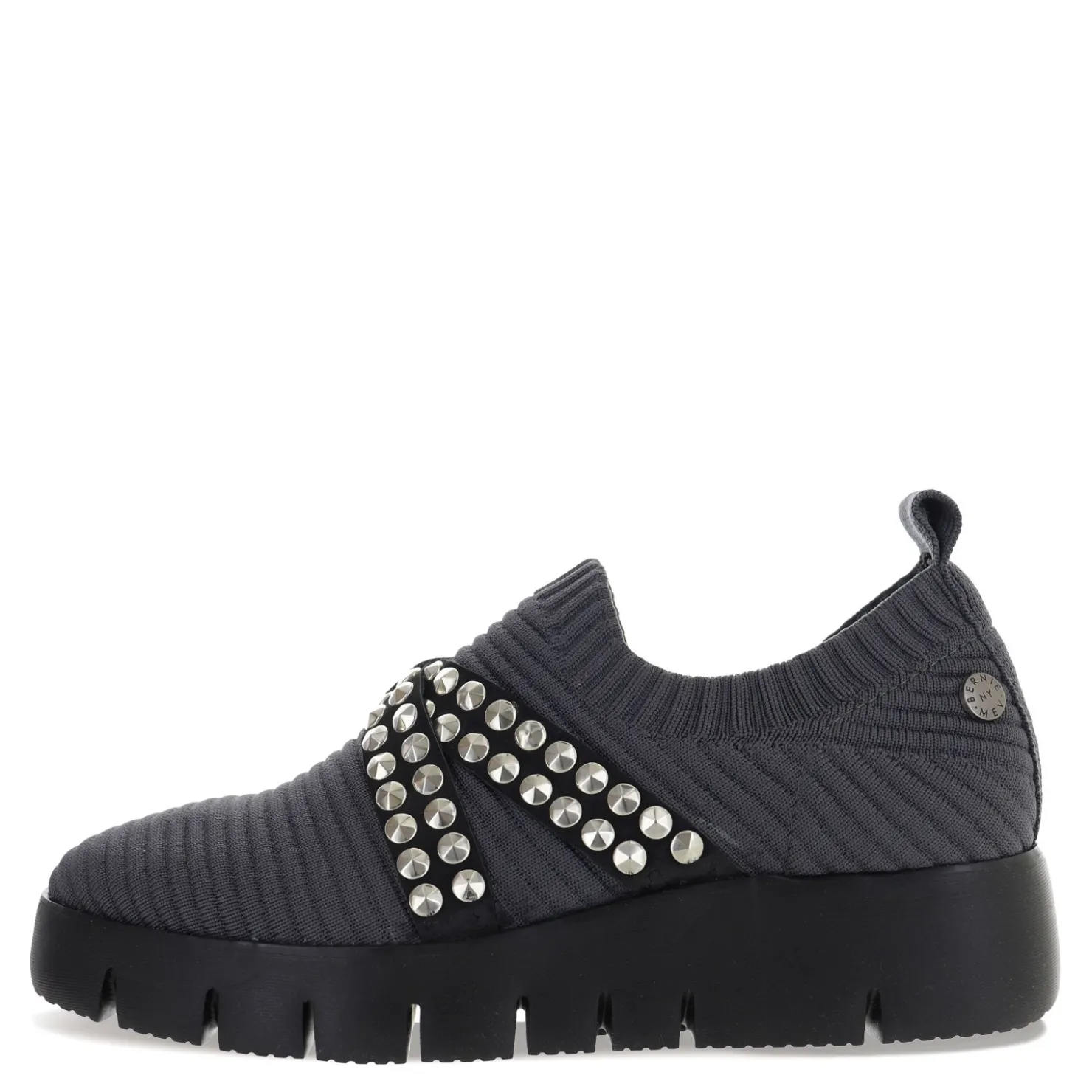 Fashion & Street*Bernie Mev Women's , FX Galaxy Slip-On Dark Grey