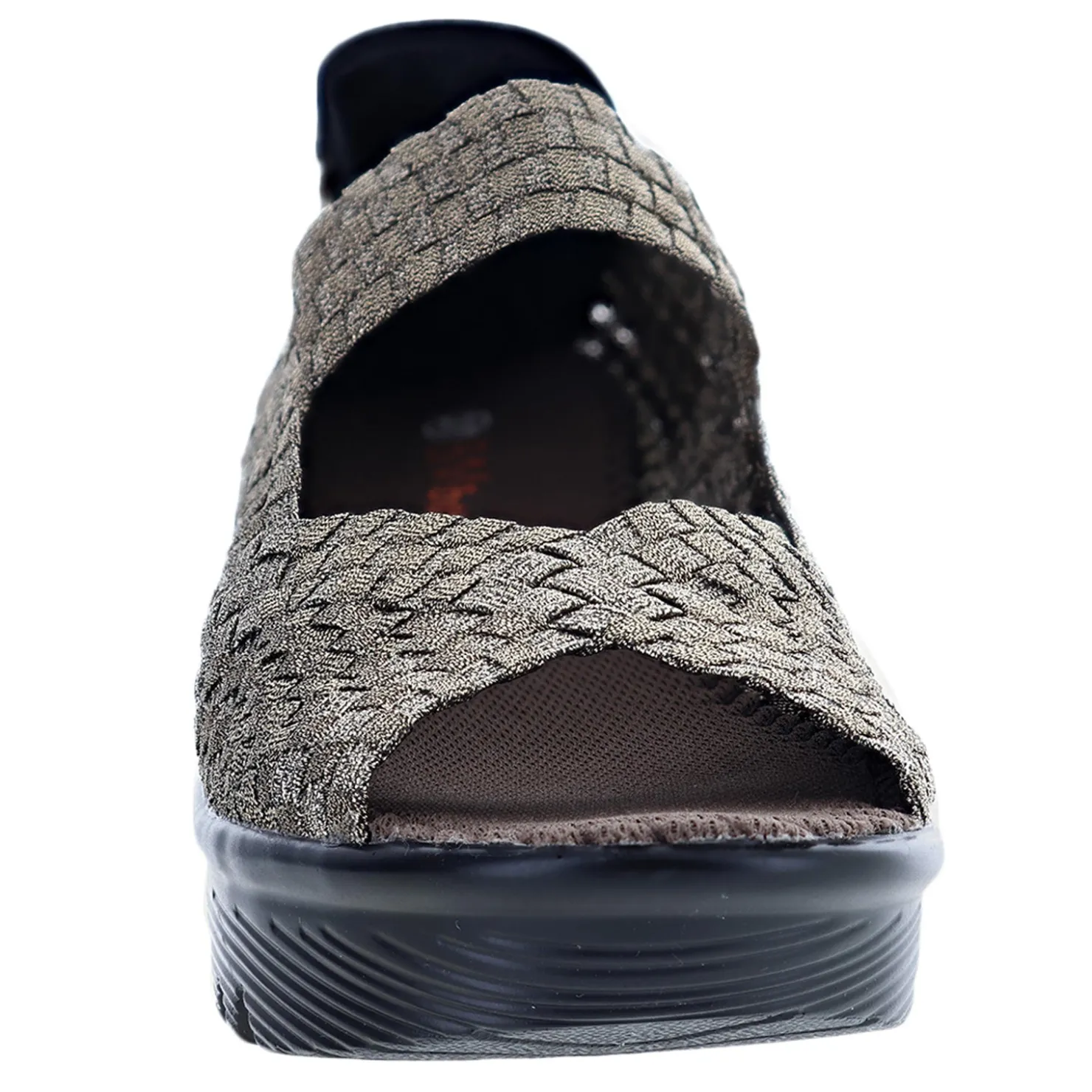 Wedges*Bernie Mev Women's , Halle Sandal Bronze