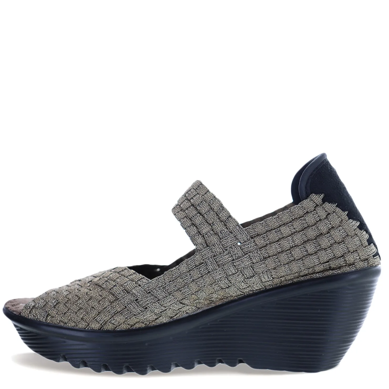Wedges*Bernie Mev Women's , Halle Sandal Bronze