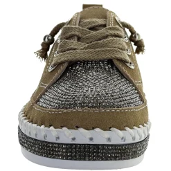 Fashion & Street*Bernie Mev Women's , Jodie Sneaker Taupe