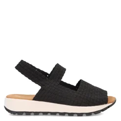 Wedges*Bernie Mev Women's , Tara Bay Sandal Black