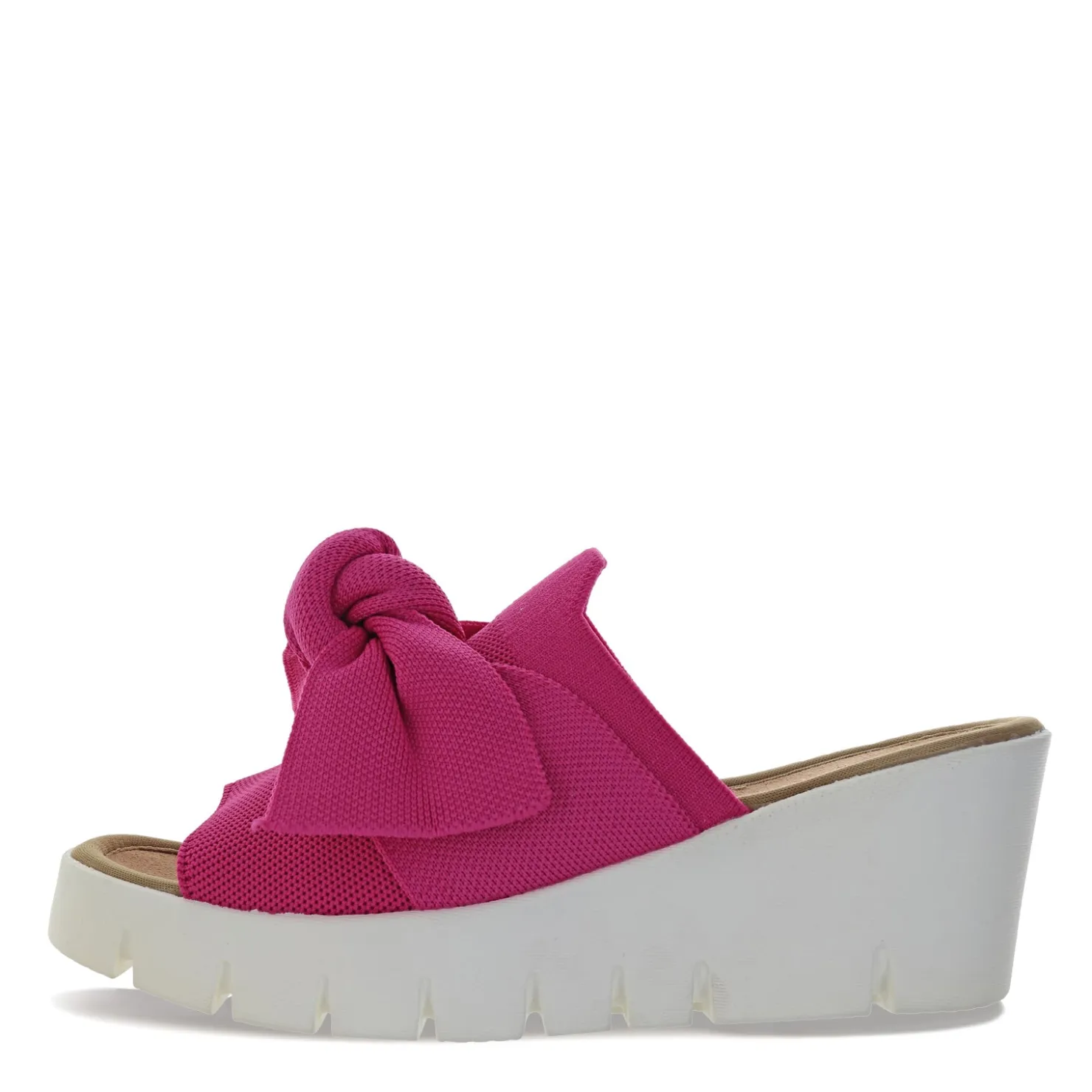 Wedges*Bernie Mev Women's , Venti Freesia Sandal Fuchsia