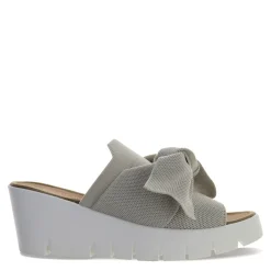 Wedges*Bernie Mev Women's , Venti Freesia Sandal Nude Silver