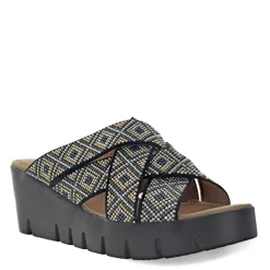 Wedges*Bernie Mev Women's , Venti Martin Sandal Black