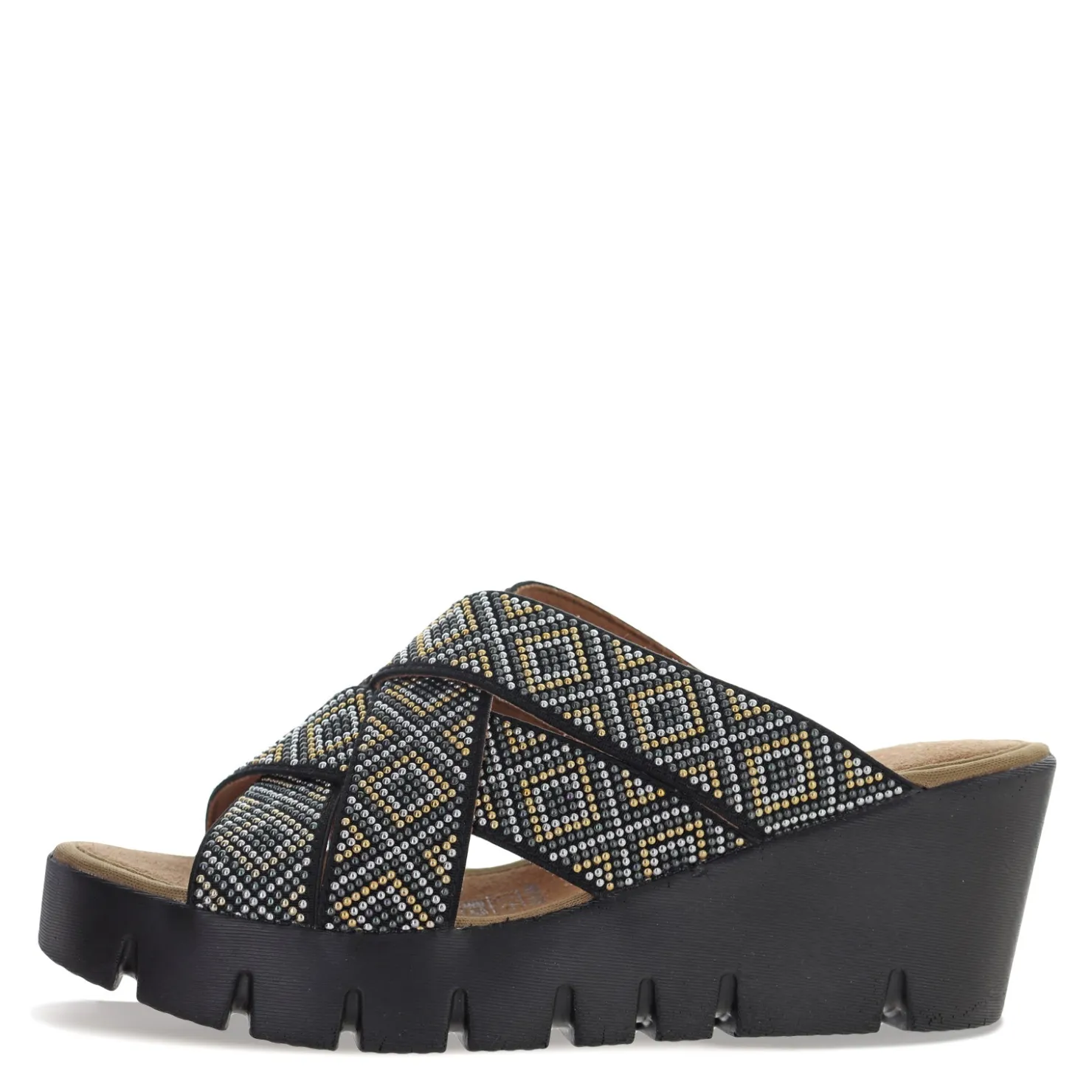 Wedges*Bernie Mev Women's , Venti Martin Sandal Black
