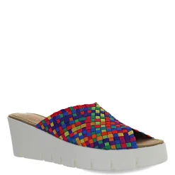 Wedges*Bernie Mev Women's , Venti Summer Sandal Rainbow