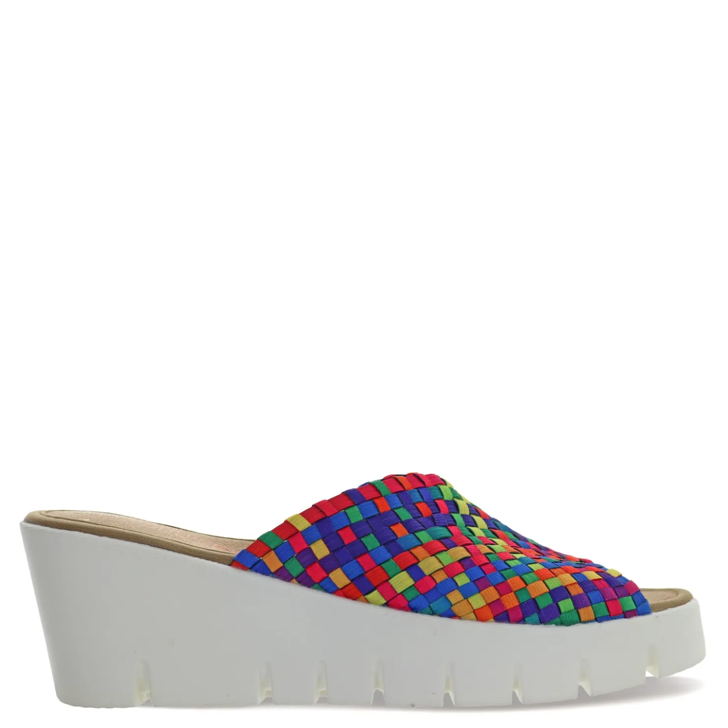 Wedges*Bernie Mev Women's , Venti Summer Sandal Rainbow