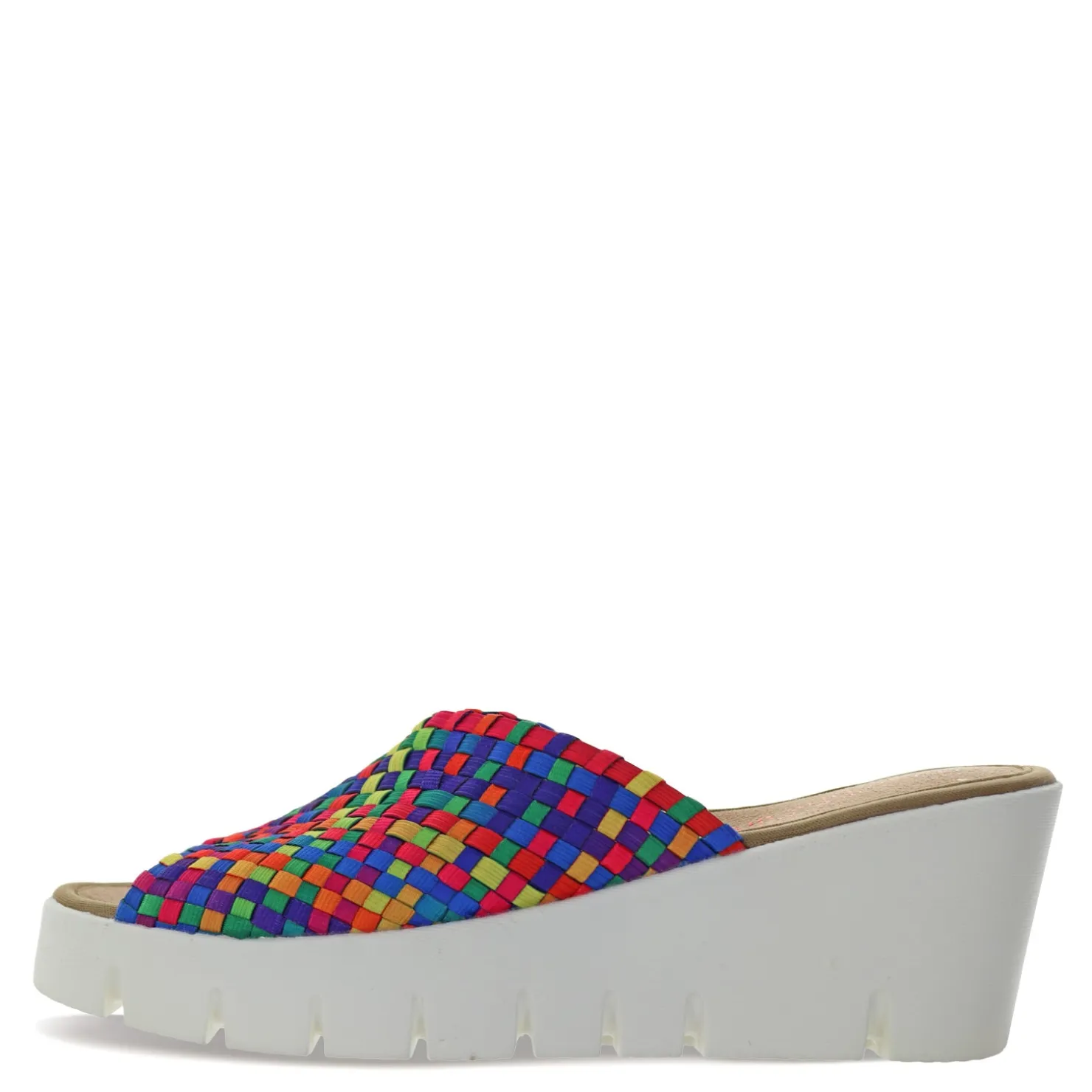 Wedges*Bernie Mev Women's , Venti Summer Sandal Rainbow
