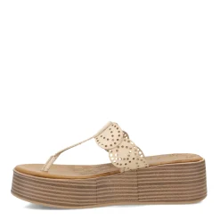 Flip Flops*Blowfish Malibu Women's , Lany Sandal Whitesands