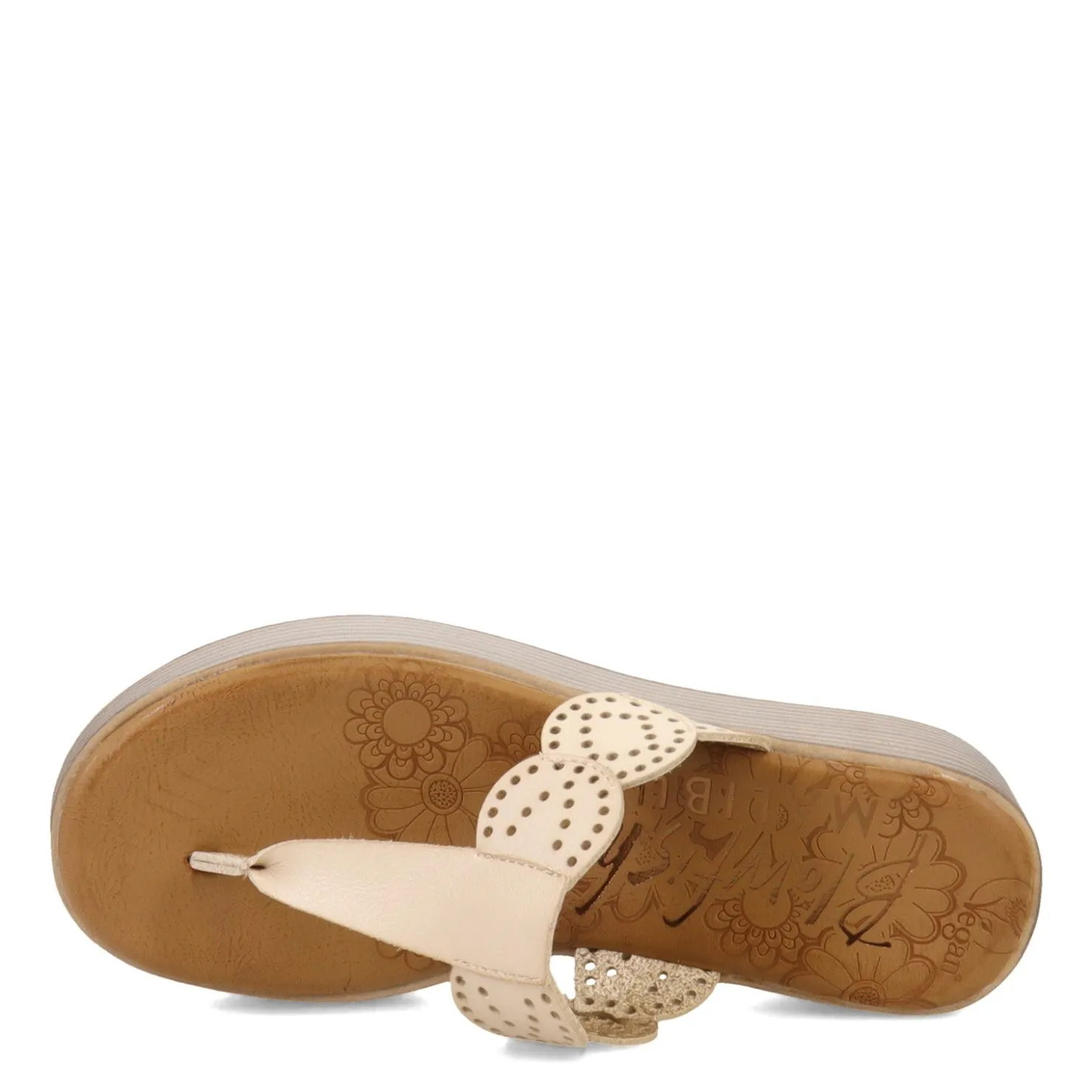 Flip Flops*Blowfish Malibu Women's , Lany Sandal Whitesands