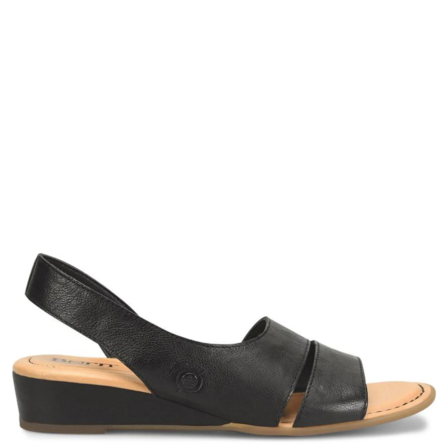 Wedges*Born Women's , Crista Sandal Black